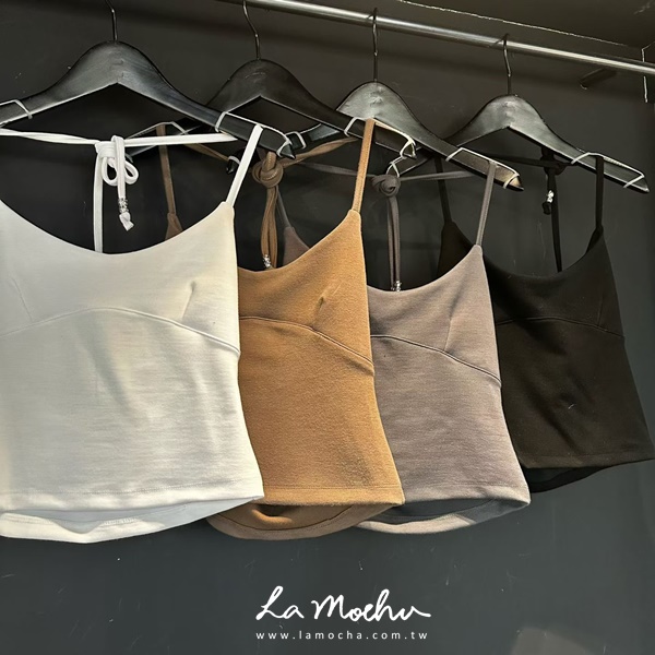 繞脖美背背心